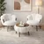 ATELIER DEL SOFA Fotelje i klub stočić Star White