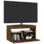 TV ormarić s LED svjetlima boja dimljenog hrasta 75x35x40 cm