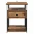 Noćni ormar 2 pcs Staro drvo 40 x 42 x 55 cm Konstruirano drvo