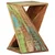 Vidaxl Stranska mizica 35x35x55 cm trden predelan les