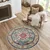 Conceptum Hypnose Tepih Woopamuk495, 150x150cm, Tirkiz