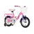 Bicikl Kids Visitor Unicorn 12 V-Brake Kontra 95-115cm (12) Roze Uv Sjaj