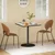 Homestar Jedilna miza 70x70x76 cm bela