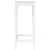 Barski stol bijeli 50 x 50 x 110 cm od masivne borovine