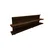 Hanah home Klub sto Mela 180x52x22cm Orah