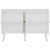 HANAH HOME Komoda Ahart White Gold