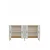 Hanah Home komoda Ilay 150, 150 cm, hrast Sapphire / bela / zlatna