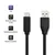 Qoltec USB 3.1 kabel tipa C moški | USB 2.0 A moški kabel | 0,25 m
