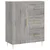 Visoka komoda siva sonome 69,5x34x180 cm od konstruiranog drva