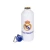 sarcia.eu Real Madrid Aluminijasta bela termalna steklenica, steklenica s karabinom 500ml