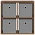 Kreveta s ladicama Staro drvo 49,5 x 22 x 47 cm