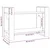 Vidaxl Knjižna omara/pregrada medeno rjava 80x35x56,5 cm trden les