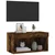 TV ormarić s LED svjetlima boja dimljenog hrasta 60x30x30 cm