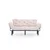 Atelier del Sofa Trosed na razvlačenje Nitta 185x85x70cm Krem