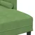 Set sofe s jastukom 2 pcs Svijetlo zelena Poliester