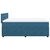 vidaXL vidaXL Box spring postelja z vzmetnico modra 140x190 cm žamet, (21321065)