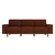 ATELIER DEL SOFA Sofa sa 3 sedišta Sparrow Extra 3 Tile Red Walnut