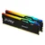 64GB (2x32GB kit) KINGSTON DIMM DDR5 5600MTs KF556C36BBEAK2-64 Fury Beast RGB EXPO