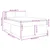 vidaXL vidaXL Box spring postelja z vzmetnico krem 140x200 cm blago, (21307627)
