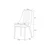 MID.YOU Set Stolov Claudia, Krem Barva, 2 Kos