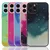 Maska Galaxy za iPhone 12 Pro Max, Crno-pink