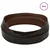 Vidaxl Usnjeni trak Temno rjava 1000 x 3,5 cm Usnje
