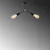 Opviq Luster Sparrow-1252, 26cm, 34x10 cm 2xE27, 40W
