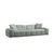 Atelier del Sofa Trosed Pescara Lounge, 310x108x83 cm, Menta