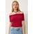 Happiness Istanbul Ženska bluza AN00240, Bordo