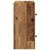 Regal za knjige boja starog drva 40x24x52 cm konstruirano drvo