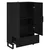Highboard Crni hrast 69,5 x 30 x 115 cm Konstruirano drvo