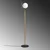 OPVIQ Podna lampa Tulip 13816 Gold