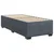 Vidaxl Box spring postelja z vzmetnico temno siv 90x190 cm žamet