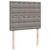 Vidaxl Box spring postelja z vzmetnico taupe 120x200 cm blago