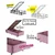 Hanah Home Osnova za krevet Pinky, 120x38x200 cm,Roze
