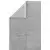 Conceptum Hypnose Tepih Vetrina 3603, 80x500 cm, Sivi