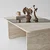 HANAH HOME Sto za dnevnu sobu Favorite Bronzie Travertine