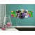 5-delna slika pop-art buldog - 100x50