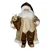 Figura Deda Mraz zlatno/braon H.66cm Poliester 139127