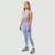 GymBeam NEO Seamless Sports Bra Sky