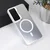 Maska za mobilni telefon Samsung Galaxy S24 Plus CLEAR, Magsafe, Srebrne boje