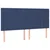 vidaXL vidaXL Box spring postelja z vzmetnico modra 160x200 cm blago, (20893141)