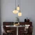 Opviq Luster Asker-15201, 55x55x130cm, IP20, Belo-zlatne boje