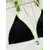 Bikini black green