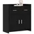 Kreveta Crni hrast 75 x 36 x 80 cm Konstruirano drvo