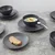 Creatable Jedilni Servis Soft Touch Black, 12-Delni