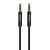 Yesido - audio kabel (YAU15) - priključak 3,5 mm na priključak 3,5 mm, 2 m - crni