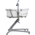 CHICCO Posteljica/stol/stol Chicco Baby Hug Pro - Bela Krem