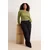 Trendyol Curve Ženska bluza Tbbaw26Af00030, Kaki