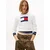 Tommy Jeans Pulover marine/rdeča/bela